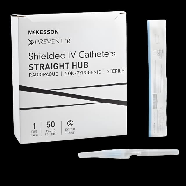 McKesson Prevent® R 22G Safety IV Catheter