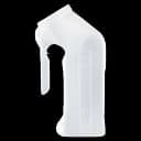 McKesson 1-Quart Male Urinal with Lid - Polyethylene