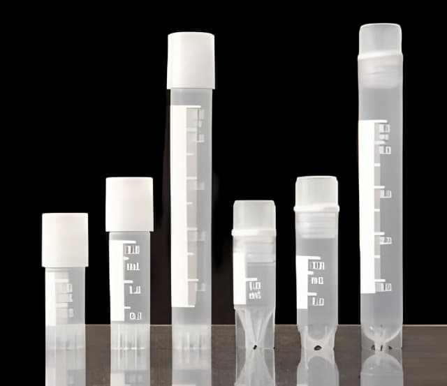 Cryogenic Vial Fisherbrand™ Polypropylene 2 mL Screw Cap - 12567501