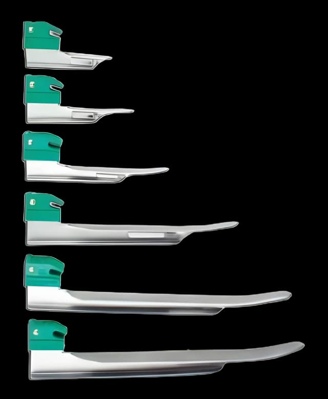 Laryngoscope Blade GreenLine® Miller Type Size 3 Medium Adult - 5-5333-03