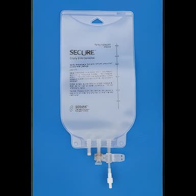 EVA Empty Bag Secure® 2 Liter for IV Therapy - Medical Grade
