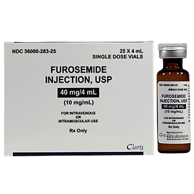 Furosemide 40 MG SDV 25x4 ML