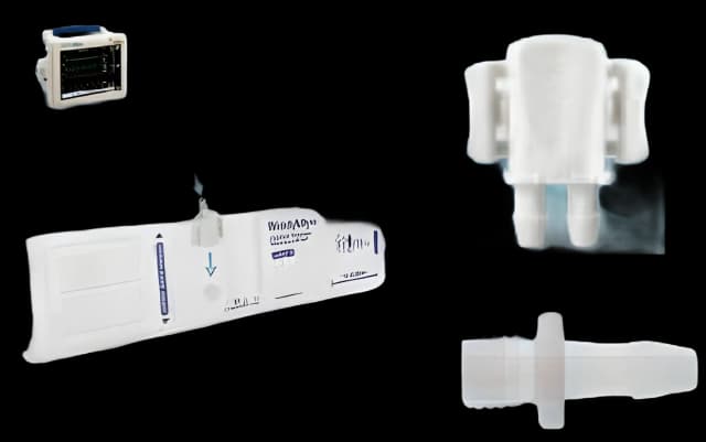 Single Patient Use Blood Pressure Cuff FlexiPort® 15 to 21 cm Arm Cloth Fabric Cuff Child Cuff - SOFT-09-2SC