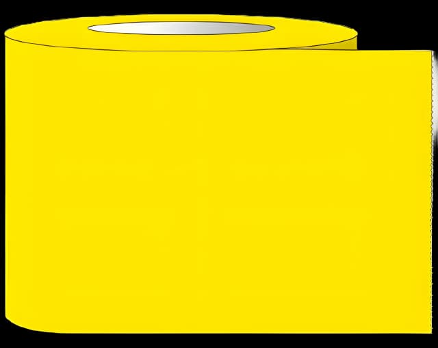 Shamrock Yellow Medical Label Tape 1/2 x 60 Inch