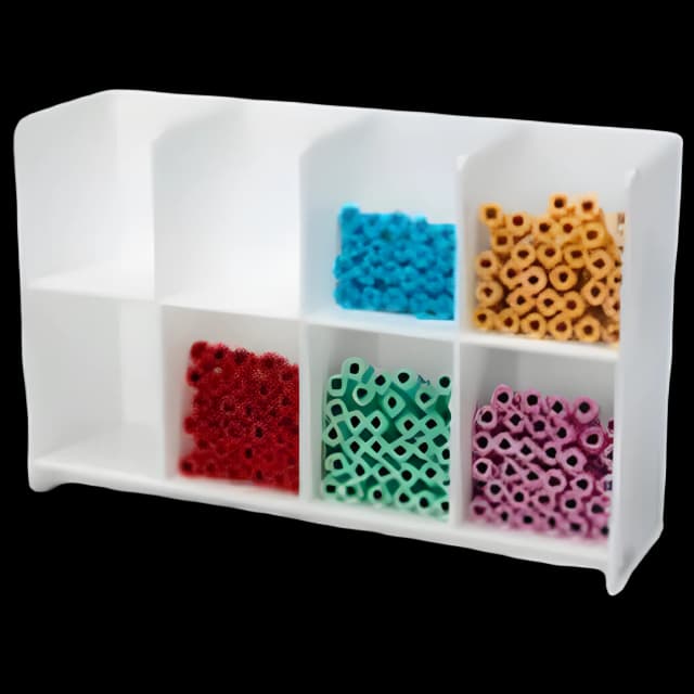 Benchtop Organizer White Acrylic 17 L X 5.25 W X 10.625 H Inch