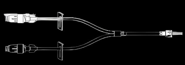 Maxplus® Clear Needle-Free IV Extension Set - 8.3" Sterile