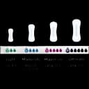 Bladder Control Pad Poise® Ultra Thin Ultimate 15.9 Inch Length Heavy Absorbency Sodium Polyacrylate Core One Size Fits Most