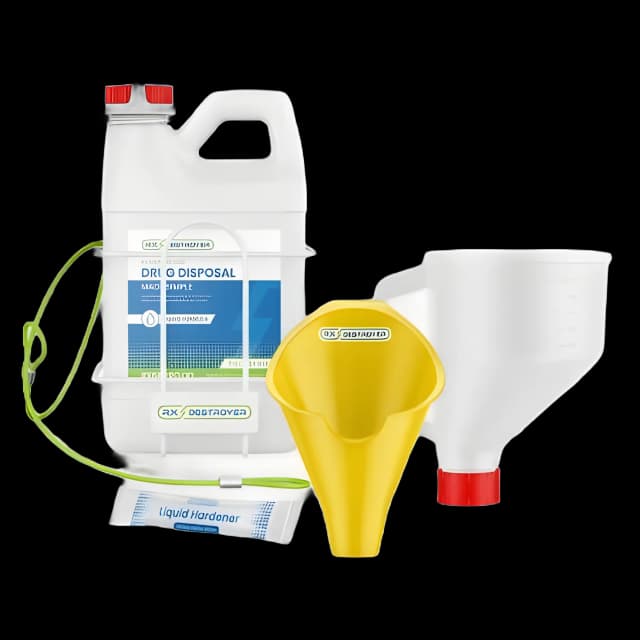 Drug Disposal Starter Kit Rx Destroyer™ Starter Kits 2 lbs. Carton Weight - RX64PROLIQWK