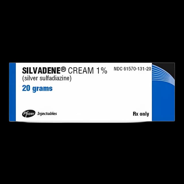 Silvadene® Silver Sulfadiazine 1% Cream Tube 20 Gram