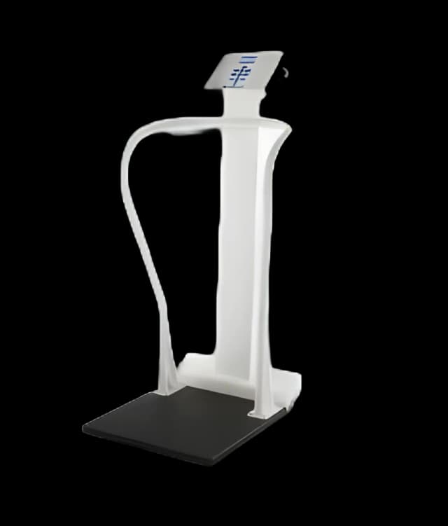 Handrail Scale Health O Meter® Digital Display 1000 lb / 454 Kg Capacity White Battery Operated