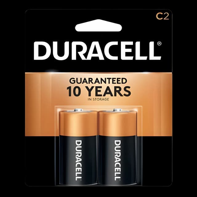 Duracell D Cell Alkaline Battery for Medical Devices