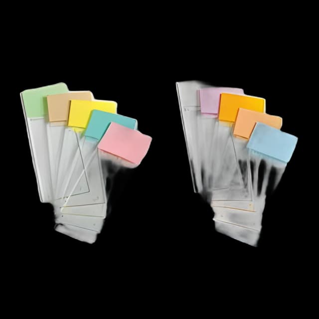 Charged Microscope Slide Colorfrost® Plus 25 X 75 X 1 mm Blue Frosted End