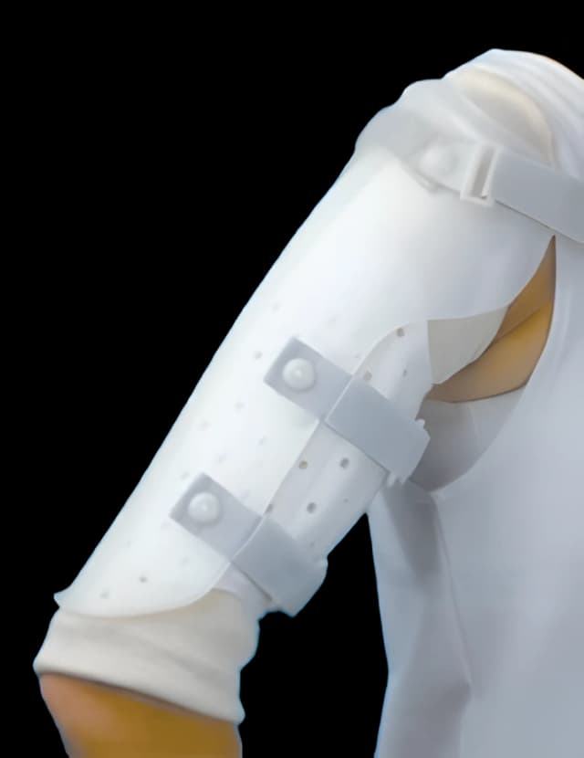 Over-the-Shoulder Humeral Fracture Brace AliMed® Miami Hook and Loop Strap Closure Medium