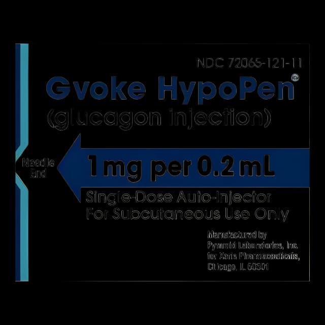 Gvoke™ HypoPen Glucagon 1 mg / 0.2 mL Injection Prefilled Injection Pen 1 Pen 1 Pen