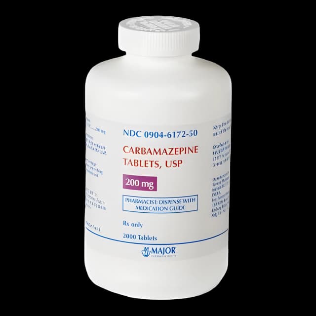 Carbamazepine 200mg Tablets - Major Pharmaceuticals