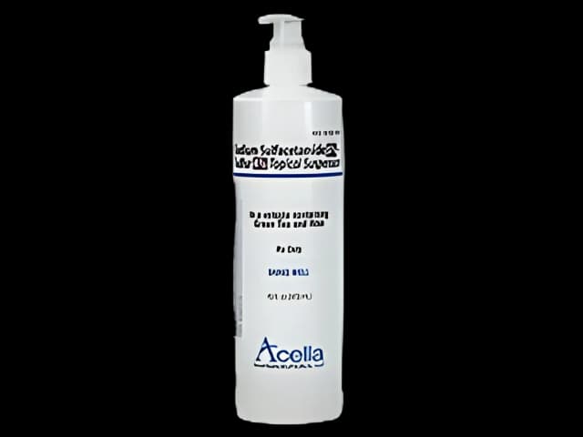 Sulfacetamide Sodium / Sulfur 8% - 4% Suspension Bottle 16 oz.