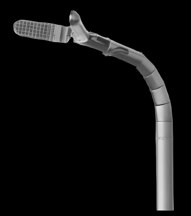 Articulating Grasper Snowden-Pencer® Diamond-Jaw® 90° Angled Jaws 34 cm Shaft Length 5 mm Shaft Diameter