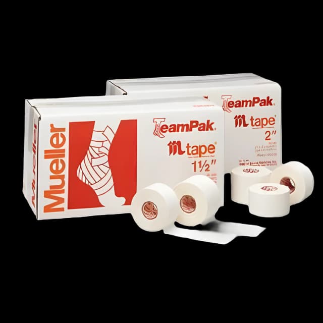 Athletic Tape Mueller® Mtape White 1-1/2 Inch X 15 Yard Cotton / Zinc Oxide NonSterile - 55105902