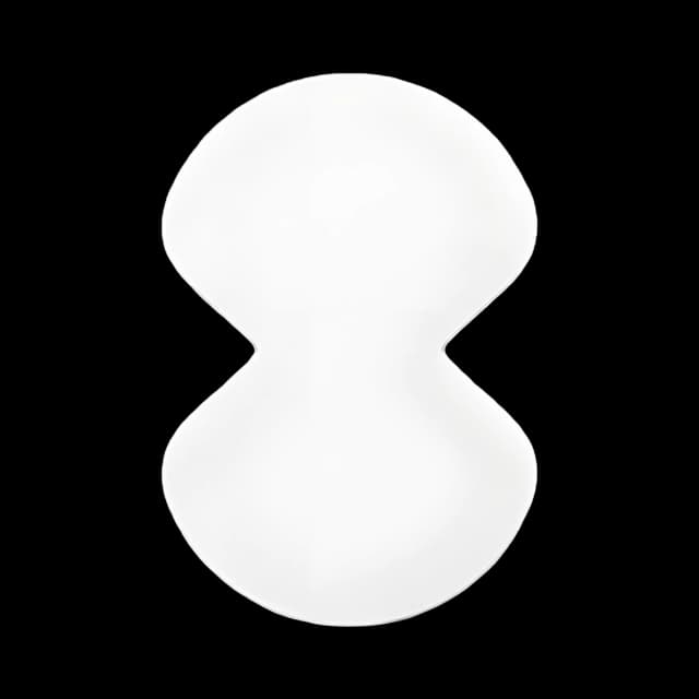 Foam Dressing Mepilex® Heel 5 X 8 Inch Without Border Film Backing Silicone Adhesive Heel Sterile