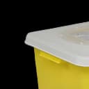Chemotherapy Waste Container SharpSafety™ Yellow Base 26 H X 12-3/4 D X 18-1/4 W Inch Vertical Entry 18 Gallon - 8939