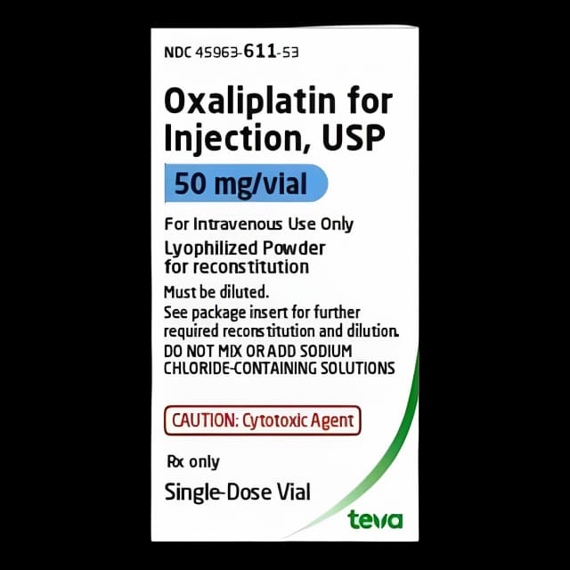 Oxaliplatin 50mg Injection by Teva - Preservative-Free