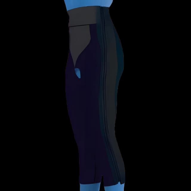 Compression Girdle Below the Knee Black Small