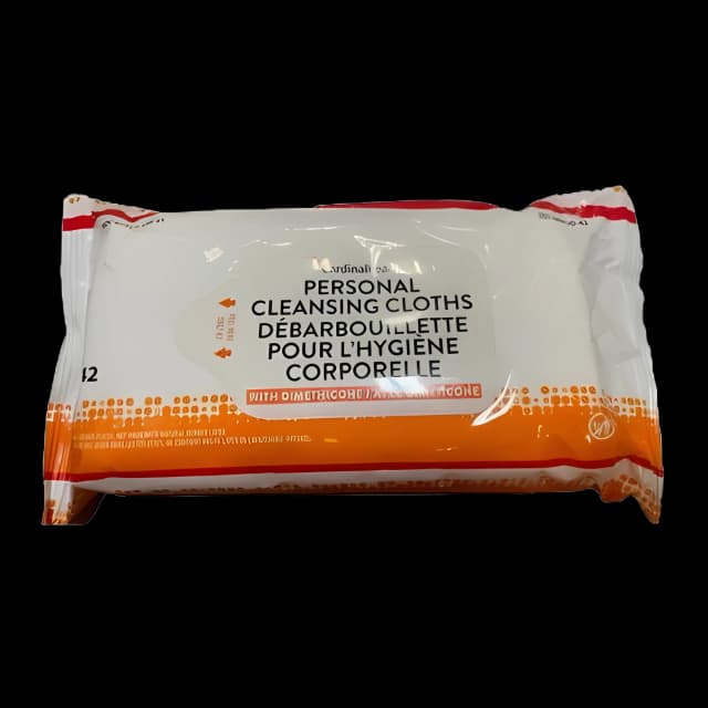 Cardinal Health Incontinence Wipes - 3.2% Dimethicone, 42 Ct