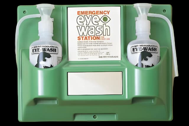 Eyewash Station Wall Mount Dual 32 oz. Bottles