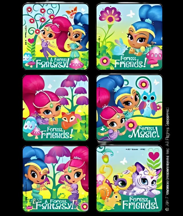 Pediatric Reward Stickers - Kids Love Stickers® Magical Forest