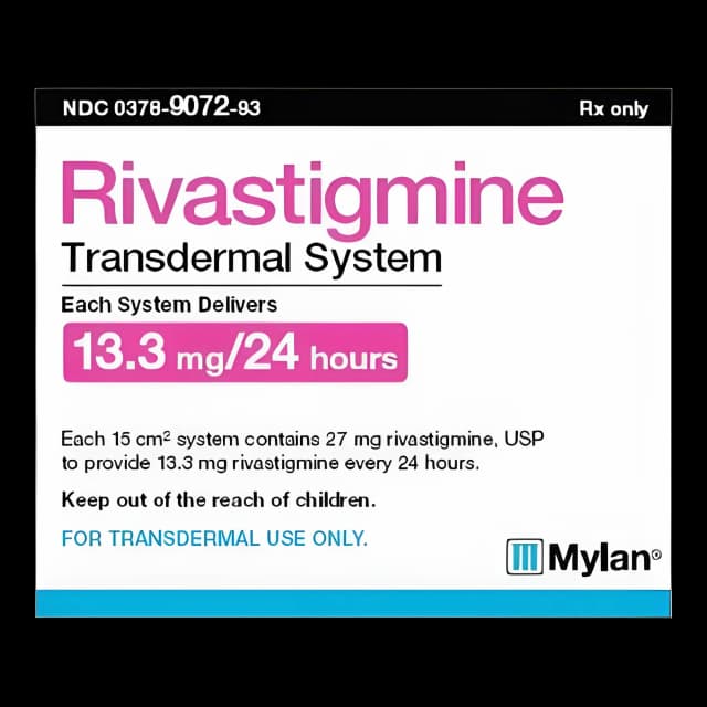 Rivastigmine 13.3 mg Patch - Alzheimer's & Parkinson's Treatment