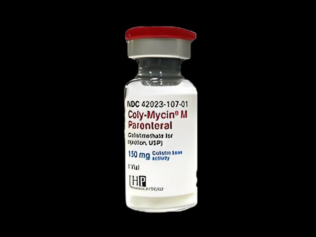 Coly-Mycin® M Colistimethate 150 mg Injection Single-Dose Vial 10 mL