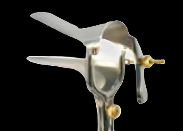 Vaginal Speculum MedGyn Vu-More™ Graves NonSterile Surgical Grade Stainless Steel Medium 40 mm Yoke Opening Reusable Without Light Source Capability