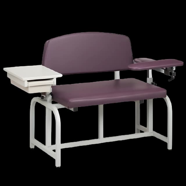 Bariatric Blood Drawing Chair - Padded & Adjustable