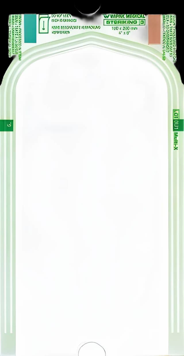 Sterilization Pouch Steriking® Ethylene Oxide (EO) Gas / Steam 10 X 15 Inch Transparent Heat Seal Paper / Film