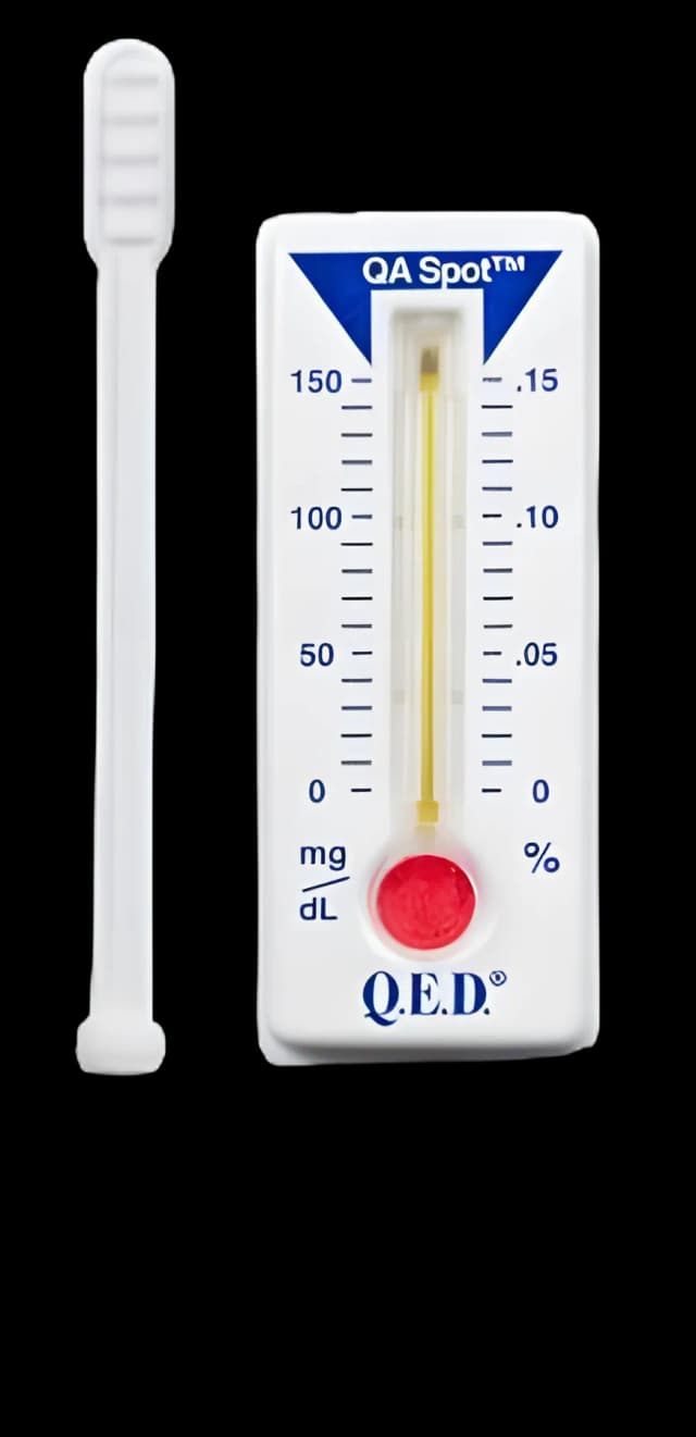Drugs of Abuse Test Kit Q.E.D.® Alcohol Screen 10 Tests Non-Regulated