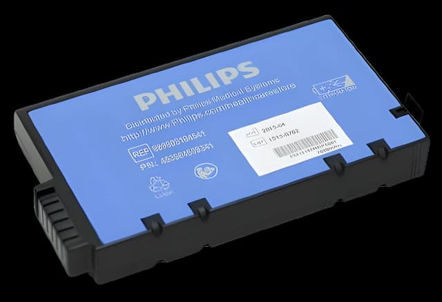Diagnostic Battery Pack Philips Lithium Iom For SureSigns VS4 / VM4 / VM6 / VM8 Patient Monitors