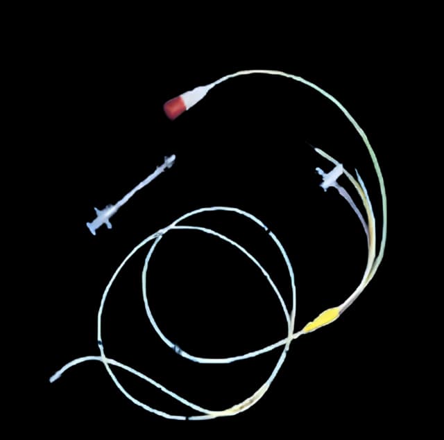 Thermodilution Catheter Pulmonary Artery 6 Fr. 4 Lumen Heparin Coated