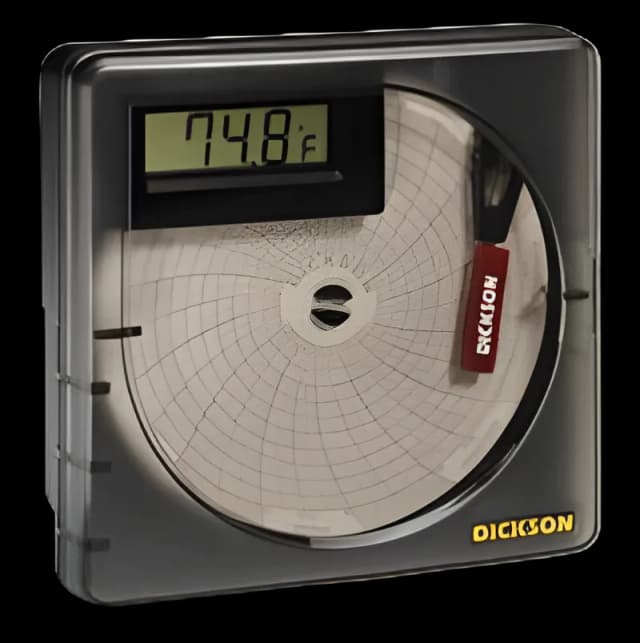Temperature Chart Recorder Dickson™ SL4 24-Hour / 7-Day Switchable - 15174200