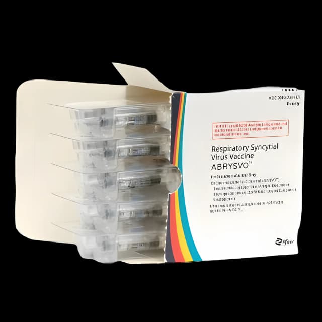 ABRYSVO™ Respiratory Syncytial Virus Vaccine RSV vacc, preF A and preF B/PF 120 mcg / 0.5 mL Injection Prefilled Syringe 0.5 mL - 00069034405