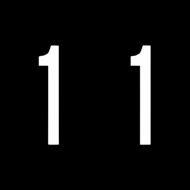 Pre-Printed Label Chart Tab Gray 1 | 1 White Numeric 1-7/8 Inch