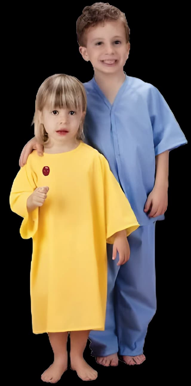 Patient Exam Gown Large Green Reusable