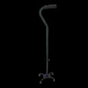 Small Base Quad Cane DMI 29 to 38 Inch Height Green Ice