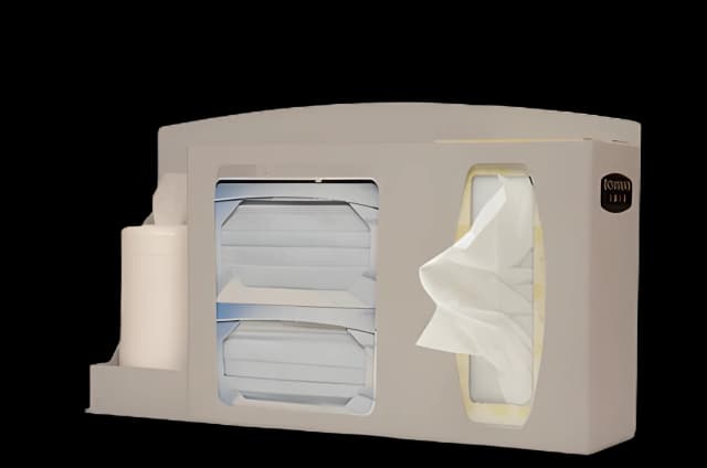 BOWMAN® Hygiene Dispensing Station - Quartz Beige