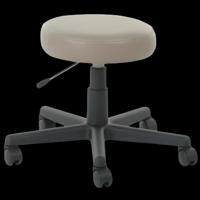 Medical Stool 4009-S Series Pneumatic Height Adjustment Oak