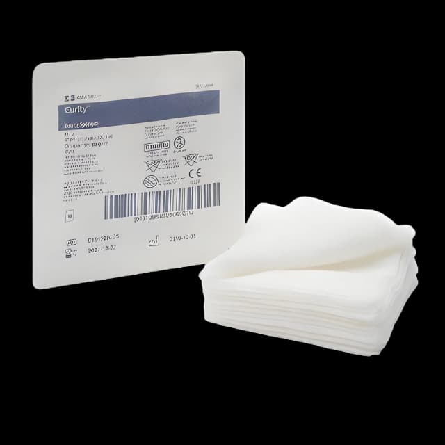 Gauze Sponge Curity™ 4 X 4 Inch 10 per Tray Sterile 12-Ply Square