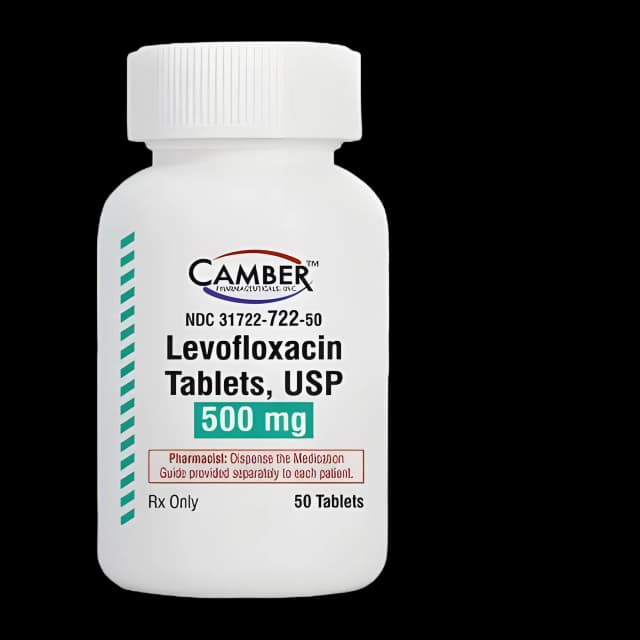 Levofloxacin 500mg Tablets - Camber Pharmaceuticals