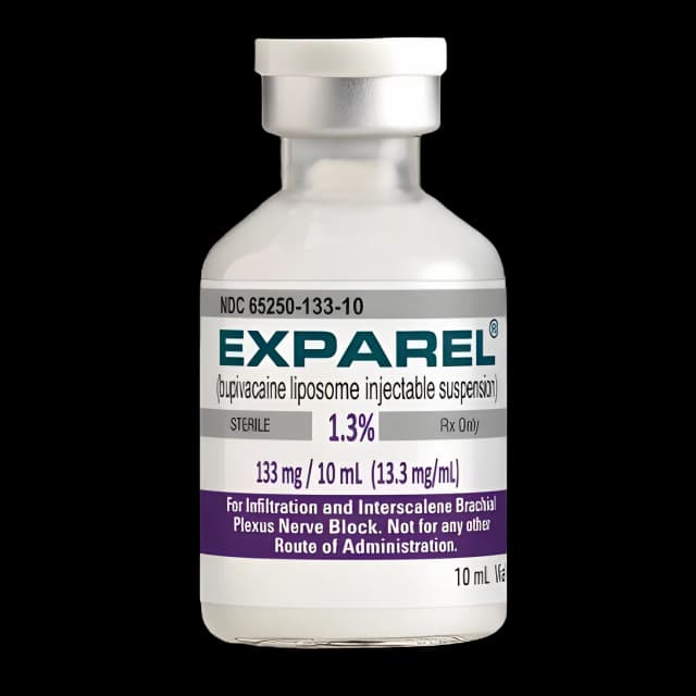 Exparel Bupivacaine 1.3% Injection - Post-Surgical Pain Relief