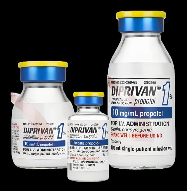 Diprivan® Propofol 1%, 10 mg / mL Injection Single-Dose Vial 20 mL - 63323026929 - 2