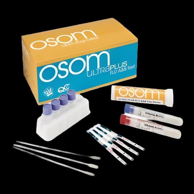 Rapid Influenza A+B Test Kit - OSOM Ultra Plus | 25 Tests