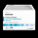 McKesson 420 mg Antacid Tablets - 250 Packets